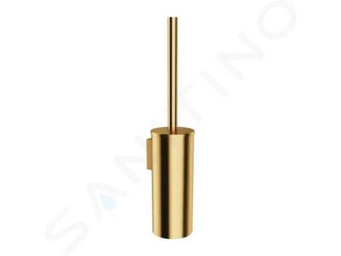 Veiling - OMNIRES - Toiletborstel met wandhouder, goud MP606, Doe-het-zelf en Bouw, Sanitair