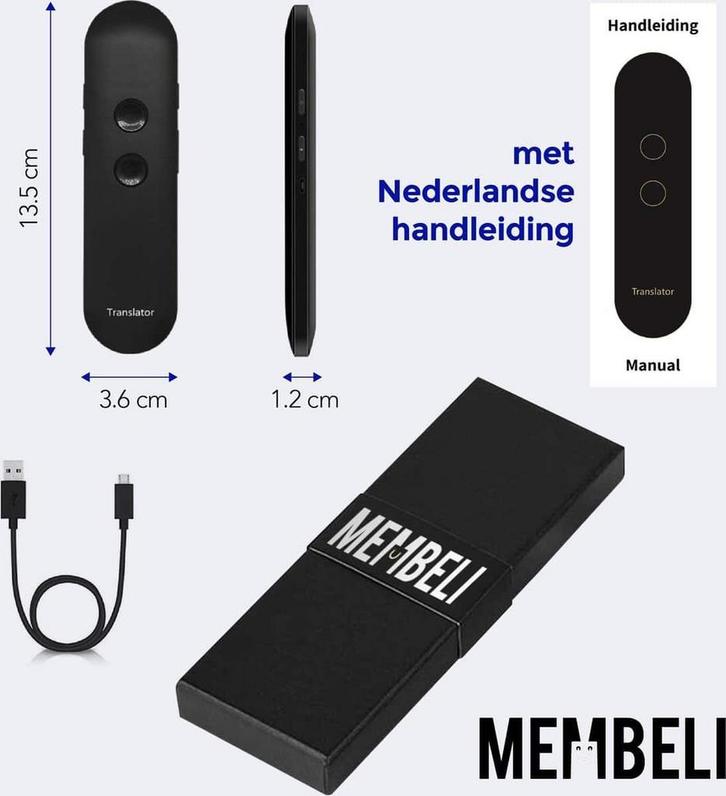 Membeli Vertaalcomputer Met Spraak 44+ Talen -  Vertaal, Computers en Software, Overige Computers en Software, Nieuw, Verzenden