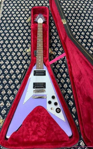 Epiphone - Kirk Hammett Flying V 1979 – Purple Limited beschikbaar voor biedingen