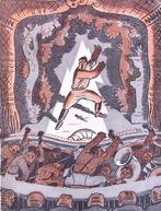 Het theater van Hitler op spotprent (lijst optie, Lithos), Antiek en Kunst, Verzenden
