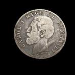 Roemenië. Carol I. 50 Bani 1884-B (Zonder minimumprijs)