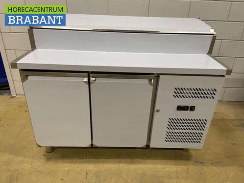 RVS Saladette Koelwerkbank met saladiere 7 x 1/3 GN 136 cm, Zakelijke goederen, Horeca | Keukenapparatuur, Ophalen of Verzenden