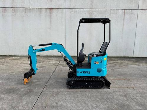 Veiling: Minigraver JPC KV12 Diesel 2024 Nieuw, Zakelijke goederen, Machines en Bouw | Kranen en Graafmachines, Ophalen