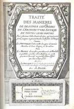 Abraham Bosse - Traité des manières de dessiner les ordins