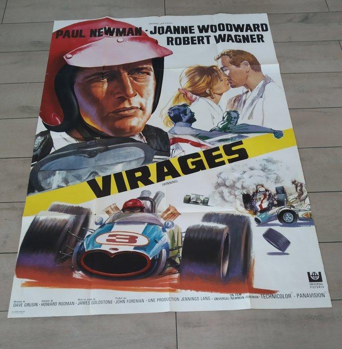 Oussenko - Affiche Originale du Film Virages (Winnings), Collections, Cinéma & Télévision