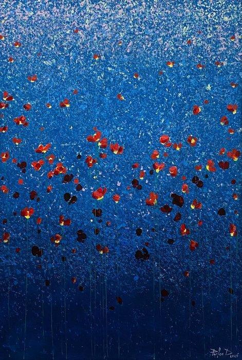 Parfen.D XL - NO RESERVE Crimson Rain, Antiquités & Art, Art | Objets design