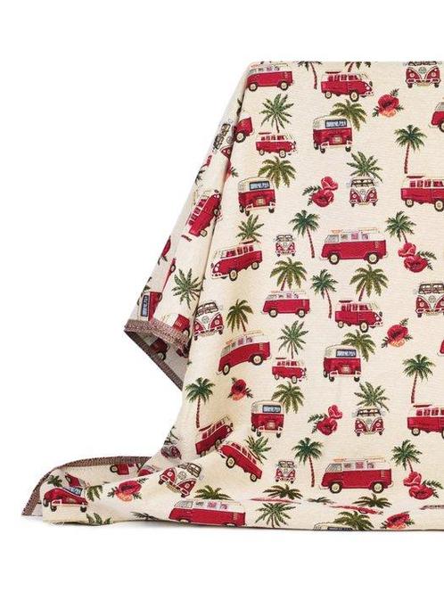 Exclusieve Gobelin Jacquard stof met de legendarische Bulli, Antiek en Kunst, Antiek | Tapijten, Tafelkleden en Textiel