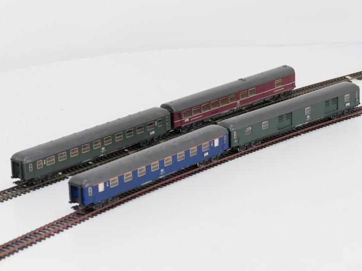 Schaal H0 Trix Express 33018 set sneltreinrijtuigen van d..., Hobby & Loisirs créatifs, Trains miniatures | HO, Enlèvement ou Envoi