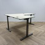 Eromes slinger hoekbureau (links) 200x160 cm, ahorn - grijs, Gebruikt, Bureau