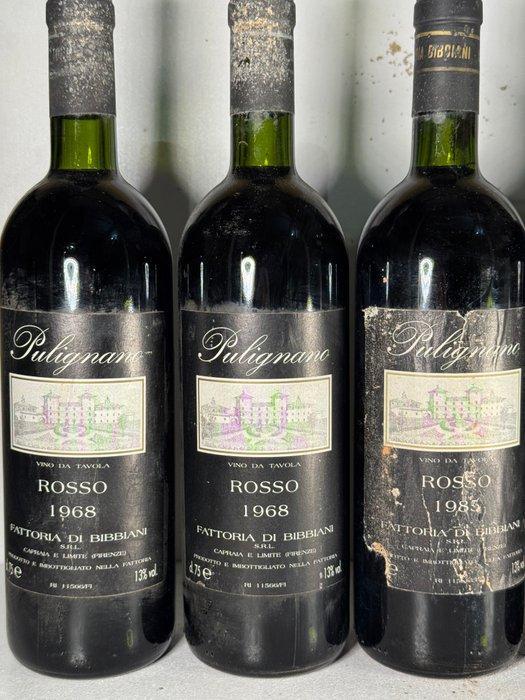 1968 x2, 1978 x2, 1983 & 1985 Fattoria di Bibbiani,, Verzamelen, Wijnen