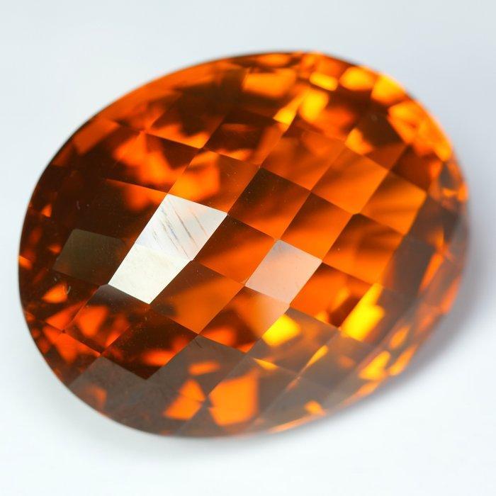 Zonder Minimumprijs Geel Citrien - 133.73 ct - nternational, Handtassen en Accessoires, Edelstenen