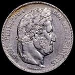 France. Louis Philippe I. 5 Francs 1835-W y 1842-BB (lote de, Postzegels en Munten