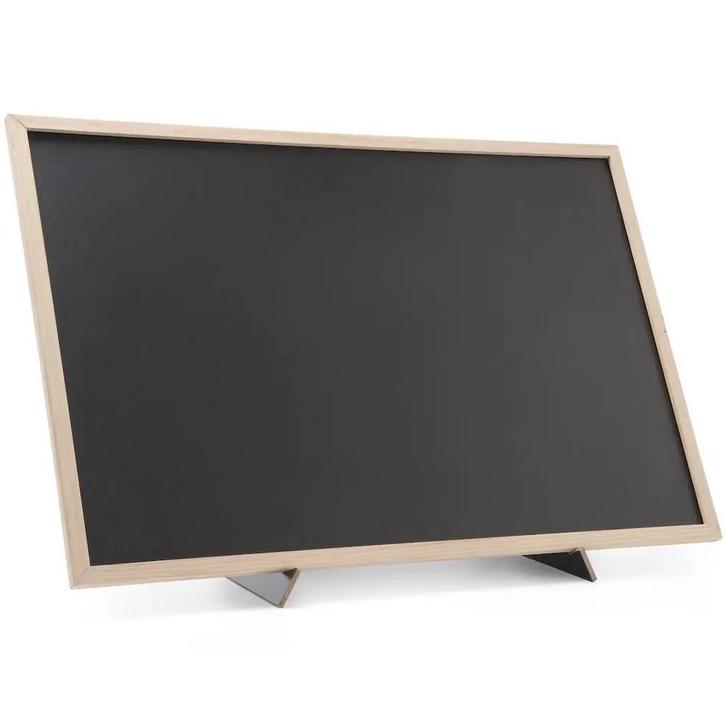 Krijtbord | Hout | Incl. Standaard | 600x400mm HENDI, Zakelijke goederen, Horeca | Keukenapparatuur, Nieuw in verpakking, Verzenden