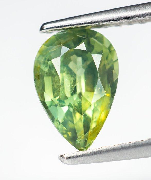 Zonder minimumprijs Saffier - 1.65 ct - Gem Report Antwerp, Bijoux, Sacs & Beauté, Pierres précieuses