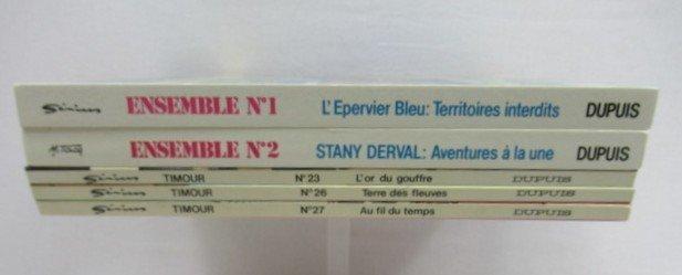 Les Timour / LEpervier Bleu / Stany Derval - 5x C - 5 Album, Boeken, Stripverhalen