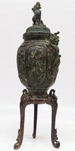 Vase - Bronze - Japon - Période Meiji (1868–1912) -, Antiquités & Art