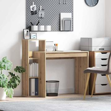 vidaXL Bureau artisanaal eikenkleurig 100 x 40 x 90 cm, Verzenden