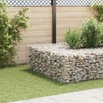 vidaXL Gabion plantenbak verhoogd kubus 60x60x60 cm, Tuin en Terras, Verzenden, Nieuw