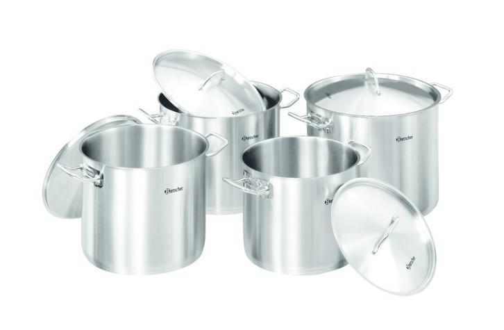 Pannenset met deksel T4 | 8/9/13/15 liter |, Articles professionnels, Horeca | Équipement de cuisine, Envoi