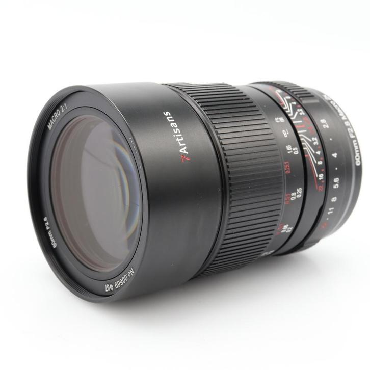 7artisans 60mm F/2.8 Macro 2x Sony FE | Tweedehands, Audio, Tv en Foto, Foto | Lenzen en Objectieven, Zo goed als nieuw, Verzenden
