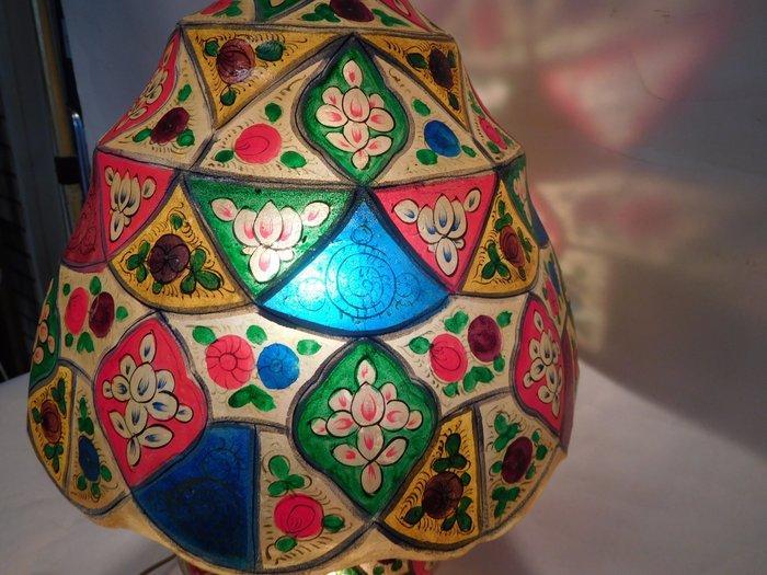 Lampe en peau de chameau de Multan - Pakistan - Fin du XXe, Antiek en Kunst, Kunst | Niet-Westerse kunst