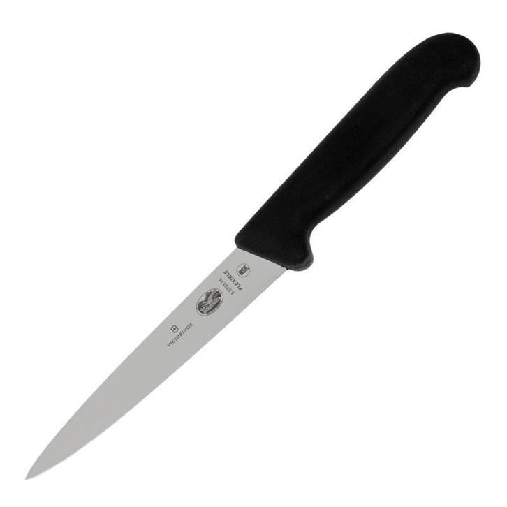 Fileermes | RVS | Zwart | Lengte 282mm Victorinox, Articles professionnels, Horeca | Équipement de cuisine, Envoi