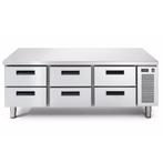 Koelwerkbank | LINEAR | Laag Model | 250L | 6 Laden (1/1, Verzenden, Nieuw in verpakking