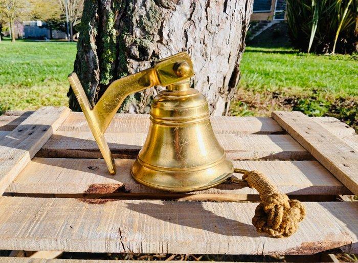 Scheepsbel - Brons, Antiquités & Art, Curiosités & Brocante
