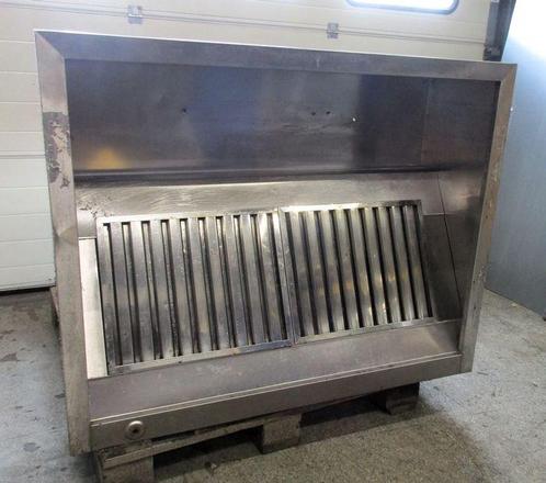 RVS Afzuigkap met 2 filters, box model, 120,5cm, zonder, Elektronische apparatuur, Afzuigkappen