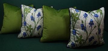 Set de coussins avec tissu Aconit de Morris & Co,