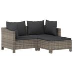 3-delige Loungeset Grijs | Retour Deal | Tuinmeubelen Mus..., 2 zitplaatsen, Nieuw, Loungeset, Verzenden