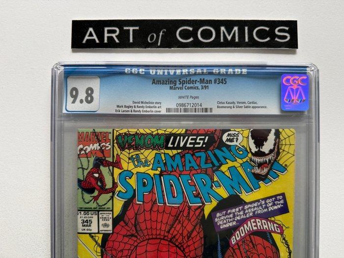 The Amazing Spider-Man #345 - CGC 9.8 - 2nd Appearance, Livres, BD | Comics