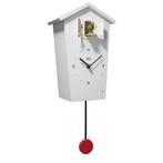 NIEUW - Birdhouse KooKoo wit, Huis en Inrichting, Woonaccessoires | Klokken, Nieuw, Verzenden