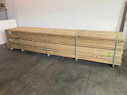 Veiling - 50x wit afrikaans eikenhouten plank fraké met mes, Doe-het-zelf en Bouw, Hout en Planken, Nieuw