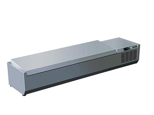 SARO Opzet koelvitrine met deksel - 1/3 GN - VRX 1400 S/S, Zakelijke goederen, Horeca | Keukenapparatuur, Koelen en Vriezen, Verzenden