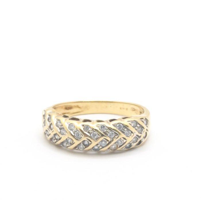Ring - 18 karaat Geel goud, Handtassen en Accessoires, Ringen