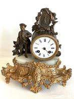 Pendule - Messing, Zinklegering - 1880-1920