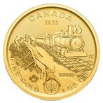 Canada. 200 Dollars 1 oz 2023 Canada $200 Klondike Gold Rush, Postzegels en Munten