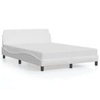 Trendy Wit Bedframe 120x200 | Retour Deal | Goedkoop & Mooi!, Huis en Inrichting, Slaapkamer | Bedden, Verzenden, Nieuw, Overige materialen