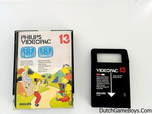 Philips VideoPac - Nr 13 - Playschool Maths, Consoles de jeu & Jeux vidéo, Consoles de jeu | Autre, Envoi