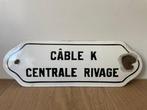 Emaille veiligheids bord elektriciteit - Emaille plaat -