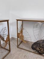 Console (2) - Métal doré - Consolle, Huis en Inrichting, Nieuw