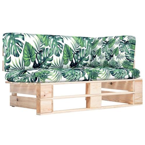 vidaXL Tuinhoekbank pallet geïmpregneerd grenenhout, Tuin en Terras, Tuinsets en Loungesets, Nieuw, Verzenden