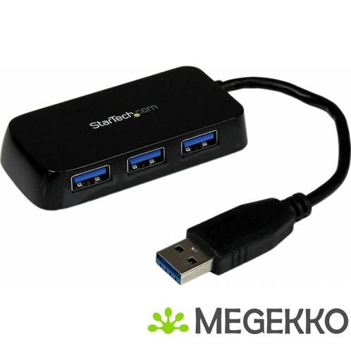StarTech.com Draagbare 4-poorts SuperSpeed USB 3.0 hub zwart, Informatique & Logiciels, Clés USB, Envoi