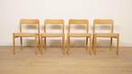 4 x vintage eetkamerstoelen | Niels Otto Møller | Model 75 |, Huis en Inrichting, Stoelen, Ophalen of Verzenden, Nieuw