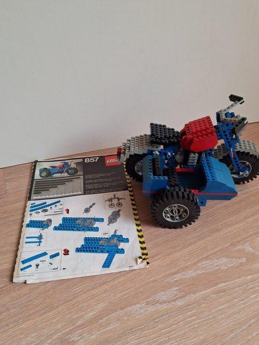 Lego Set - 857 - Technic - Motorbike with Sidecar, Kinderen en Baby's, Speelgoed | Duplo en Lego