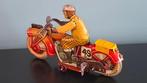 Mettoy - Blikken speelgoed - Sportsman Motorcyclist With, Antiek en Kunst