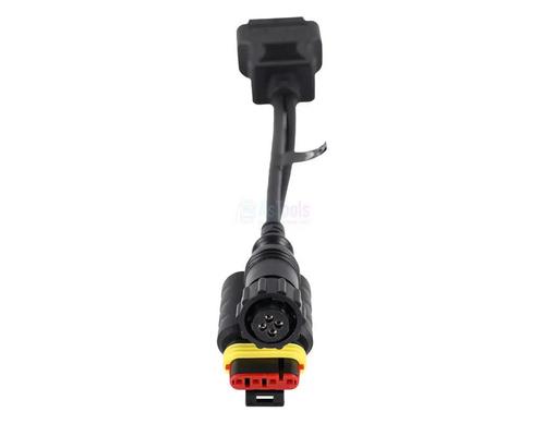 Jaltest Claas/Renault 4+4 Pins OBD - 16 Pins OBD2 Verloopkab, Auto diversen, Autogereedschap, Verzenden