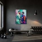 Canvas Fit - Alberto Ricardo - El Duelo Eterno: Messi vs, Nieuw
