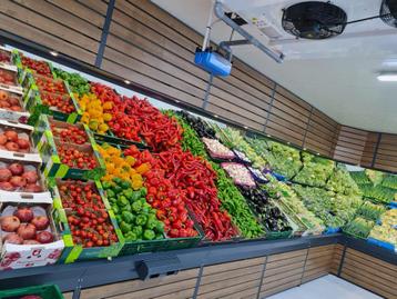 Groente & Fruit stellingen, Groentestelling, Fruitstelling beschikbaar voor biedingen